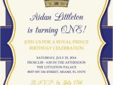 Royal themed Party Invitations Royal Prince Birthday Invitation Printable Prince by