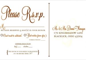Rsvp Birthday Invitation Template Wedding Invitation Rsvp Wording Samples Paperinvite