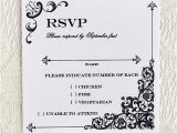 Rsvp Wedding Invitation Template Vintage Iron Lace Square Rsvp Template Download Print
