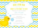 Rubber Duck Baby Shower Invites Rubber Duck Baby Shower Invitations