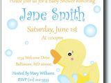 Rubber Ducky Baby Shower Invites Rubber Ducky Baby Shower Invitations