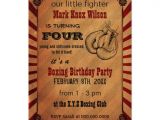 Rustic Birthday Invitation Template Rustic Vintage Boxing Birthday Invitations Zazzle