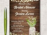 Rustic Bridal Shower Invitation Templates 14 Printable Bridal Shower Invitations Examples