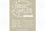 Rustic Bridal Shower Invitations Etsy Rustic Bridal Shower Invitations