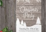 Rustic Party Invitation Template 36 Christmas Party Invitation Templates Psd Ai Word