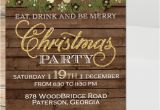 Rustic Party Invitation Template 37 Christmas Party Invitation Templates Psd Vector Ai