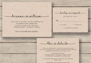 Rustic Wedding Invitation Template Wedding Invitation Template Rustic Wedding Printable