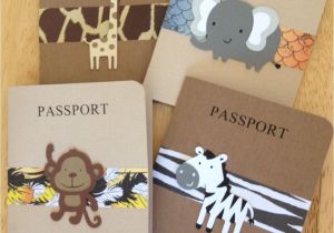 Safari Passport Baby Shower Invitations Passport Invitation Cards