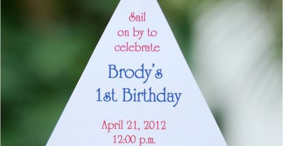 Sailboat Invitations Birthday Party 1000 Images About Sailboat Party On Pinterest Sailboat