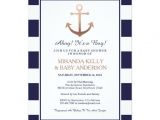 Sailor Baby Shower Invitations Template Nautical Baby Shower Invites