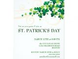 Saint Patrick S Day Party Invitations St Patricks Day Irish Shamrock Party Invitation Zazzle