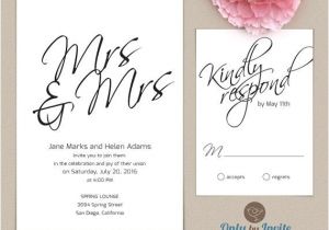 Same Sex Marriage Wedding Invitations 21 Best Same Sex Wedding Invitations Images On Pinterest