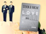 Same Sex Marriage Wedding Invitations for Same Sex Couples Looking to Make A Statement Marriage