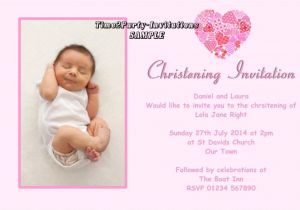 Sample Baptism Invitations Pin Christening Invitation Sample Images Photos Pictures