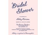 Sample Bridal Shower Invitation Wording Modern Script Bridal Shower Invitation 800×800