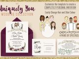 Sample Invitation Designs Wedding the Uniquely You Wedding Collection Wedding Templates