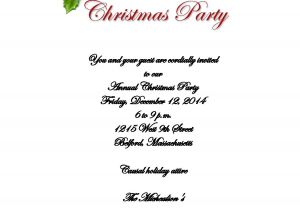 Sample Invitation for A Christmas Party Christmas Party Invites Party Invitations Templates