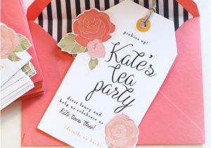 Sample Invitations to A Tea Party 11 Tea Party Invitation Templates to Download Sample