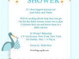 Sample Of Baby Shower Invitation Message Baby Shower Party Invitation Wording Wordings and Messages