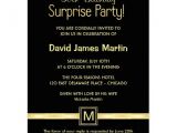Sample Surprise Birthday Party Invitation 50th Birthday Surprise Party Sample Invitations Postcard