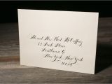 Sample Wedding Invitation Envelope Calligraphy Addressing for Wedding Invitation Envelopes