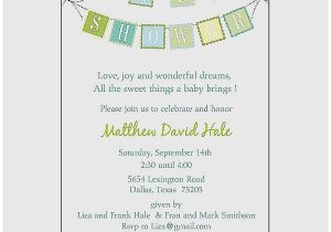 Samples Of Baby Shower Invitations Wording Baby Shower Invitation Luxury Coed Baby Shower