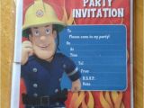 Sams Club Party Invitations 20 X Fireman Sam Birthday Party Invitations Invites with