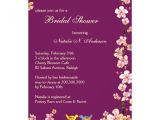 Sangria Color Wedding Invitations Sangria Love Birds Floral Bridal Shower Invitation 5 Quot X 7