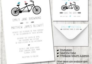 Save the Date and Wedding Invitation Packages Modern Diy Wedding Invitation Printable Lovebirds