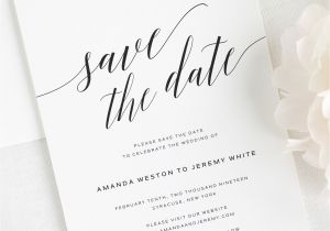 Save the Date Vs Wedding Invitations Daring Romance Save the Date Cards Save the Date Cards