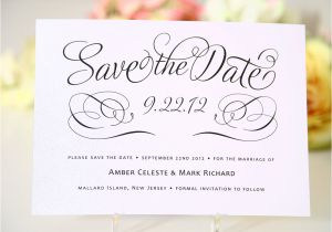 Save the Date Wedding Invitation Template Save the Date Cards Templates for Weddings