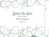 Save the Date Wedding Invitation Template Vector/illustration Save the Date Wedding Invite Card Template Stock Vector