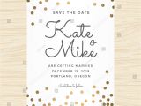 Save the Date Wedding Invitation Template Vector Save Date Wedding Invitation Card Template Stock Vector