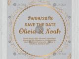 Save the Date Wedding Invitation Template Vector Vector Luxury Save the Date Invitation Card Design