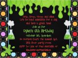 Science themed Party Invitations Mad Science Birthday Party Invitations