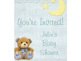 Scrapbook Baby Shower Invitations Baby Shower Boy Scrapbook Invitation