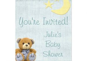 Scrapbook Baby Shower Invitations Baby Shower Boy Scrapbook Invitation