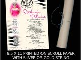 Scroll Invitations for Quinceaneras 17 Best Images About Sweet 16 Ideas On Pinterest Baby