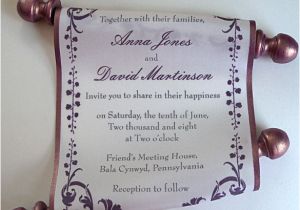 Scroll Wedding Invitation Template Free 31 Elegant Wedding Invitation Templates Free Sample
