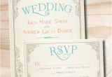Scroll Wedding Invitations with Rsvp Cards Elegant Scroll Vintage Rustic Wedding Invitation and