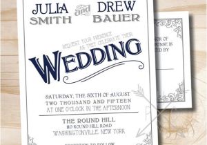 Scroll Wedding Invitations with Rsvp Cards Vintage Scroll Poster Vintage Rustic Wedding Invitation and