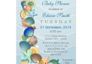Sea themed Baby Shower Invitations 17 Best Images About Ocean Baby Shower Invitations On