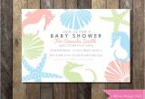 Sea themed Baby Shower Invitations 41 Best Mermaid Baby Shower Images On Pinterest