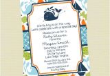 Sea themed Baby Shower Invitations Under the Sea Baby Shower Invitations Sea Creature Baby