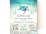 Sea Turtle Baby Shower Invitations Sea Turtle Baby Shower Invitation Under the by
