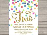 Second Birthday Party Invitations Best 25 2nd Birthday Invitations Ideas On Pinterest