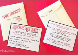 Secret Agent Party Invitations Free Printable Spy Party Invitations Onecreativemommy Com