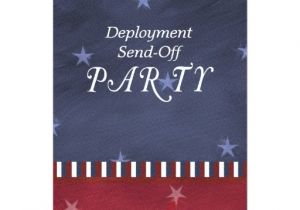 Send Off Party Invitation Card Military Send Off Party Invitation 5 Quot X 7 Quot Invitation Card