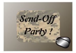 Send Off Party Invitation Message Excellent College Send Off Party Invitation Wording