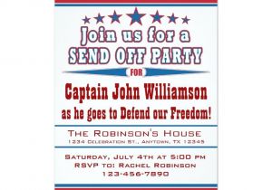 Send Off Party Invitation Message Military Deployment Send Off Party Invitation Military